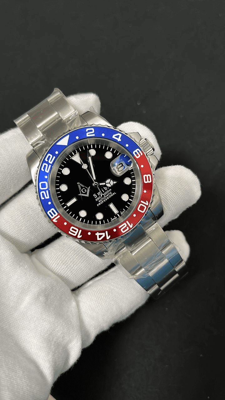 Custom Built Submariner Pepsi Watch